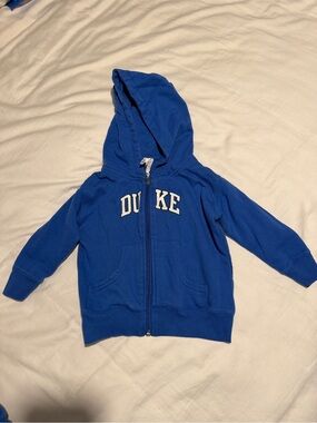 Kids' Blue Duke Zip-Up Hoodie